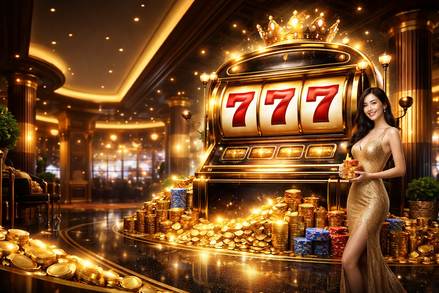 Hình ảnh chính trò chơi Slot 55vin khuyến mãi