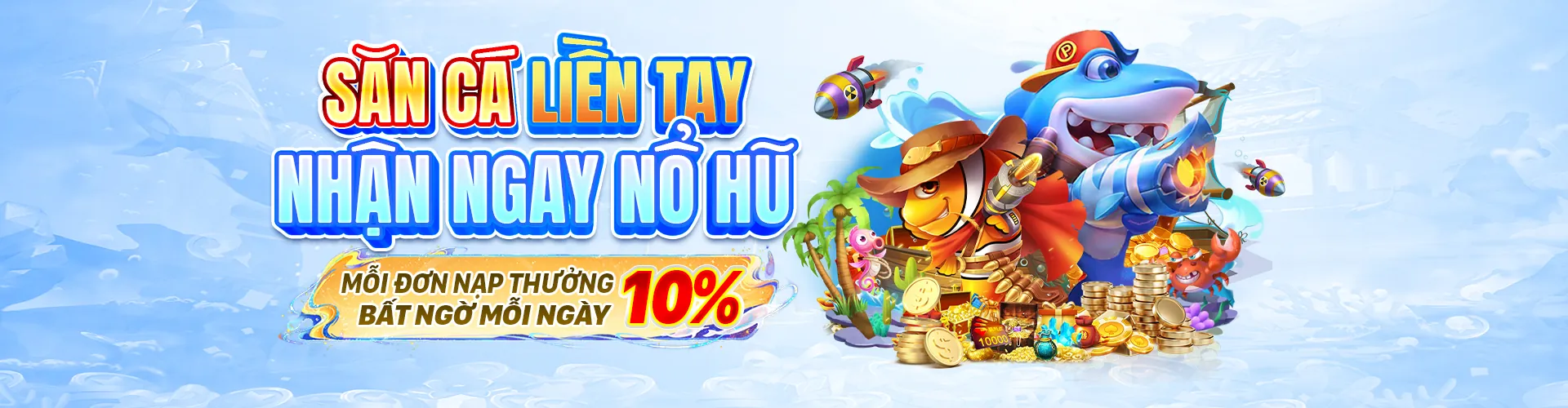 Thế giới bắn cá 55vin khuyến mãi đầy màu sắc